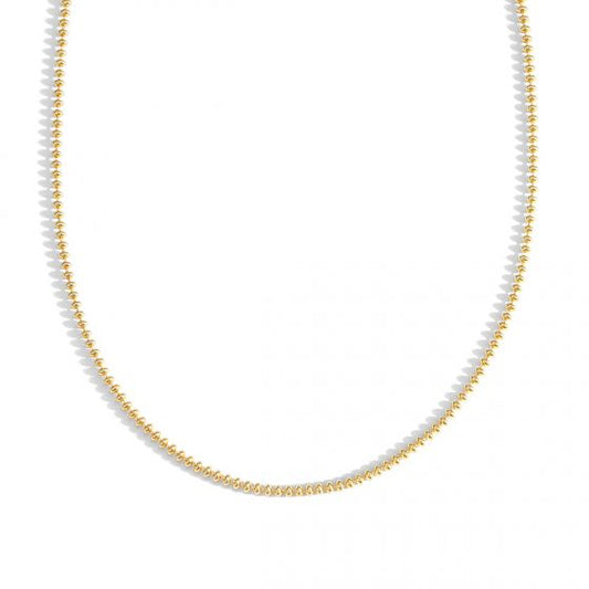 Fashion Beads Party 925 Sterling Silver Necklace