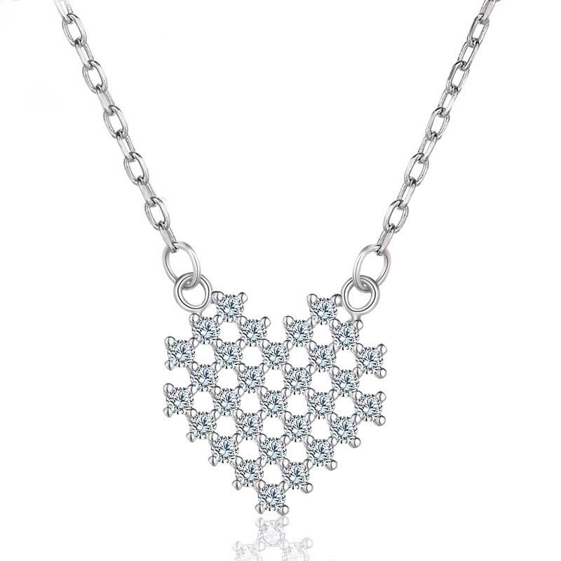 Sweet Love Valentine 925 Sterling Silver Necklace