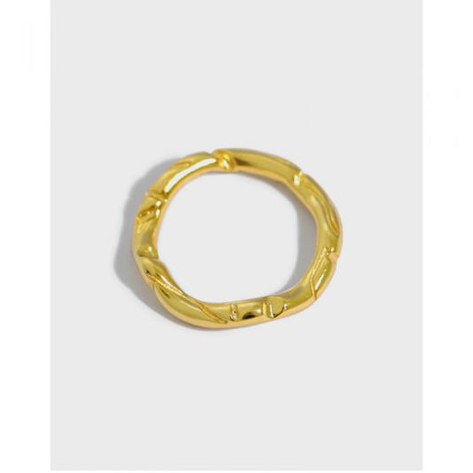 Irregular Wave 925 Sterling Silver Ring