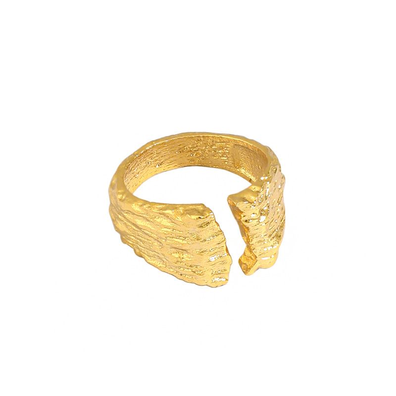 Irregular Geometry Adjustable 925 Sterling Silver Ring