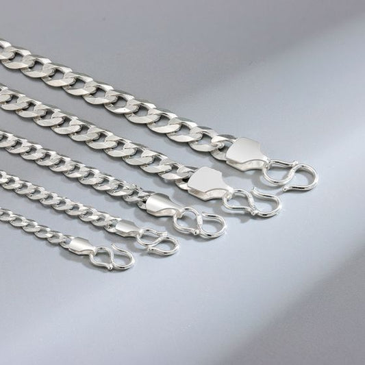 Men's 925 Sterling Silver Miami Cuban Link Bracelet