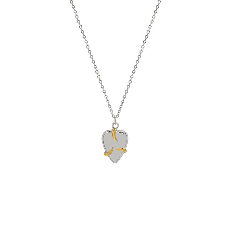 Minimalist Embrace Heart Necklace