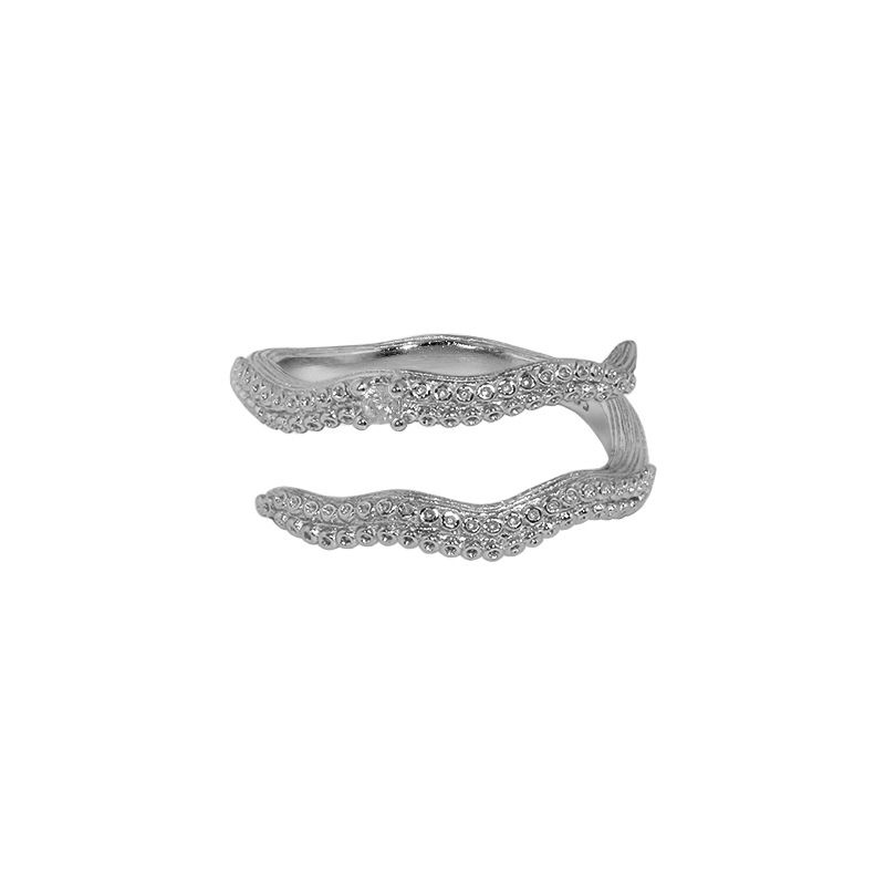 Double Layer Squid Adjustable Ring