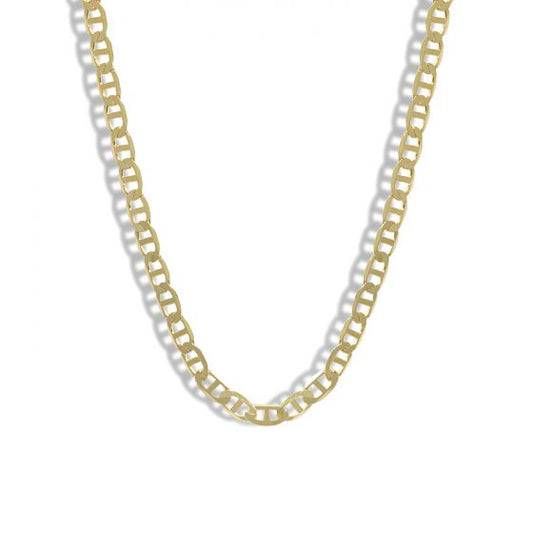 Hollow Pig Nose Chain Necklace in 925 Sterling Silver