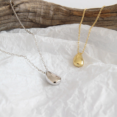 Sterling Silver Teardrop Pendant Necklace