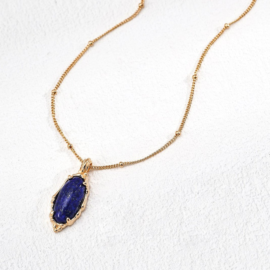 Sterling Silver Lapis Lazuli Necklace
