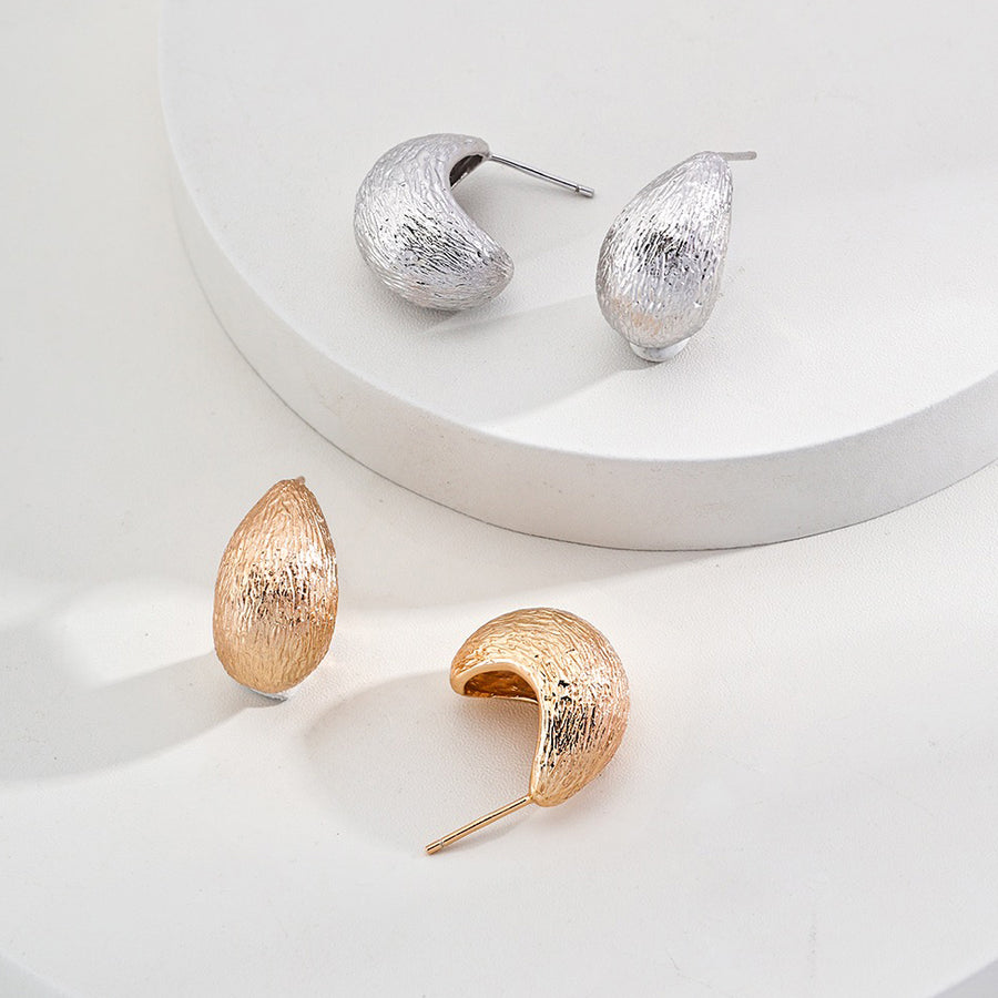 Sterling Silver Minimalist Earrings