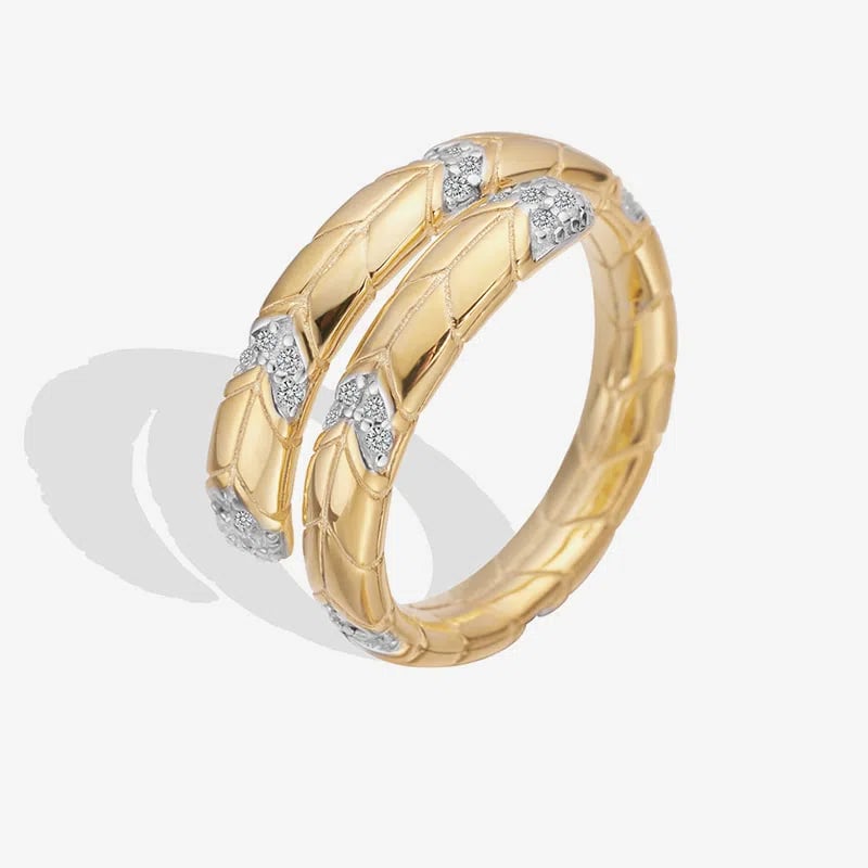 Sterling Silver Snake Ring