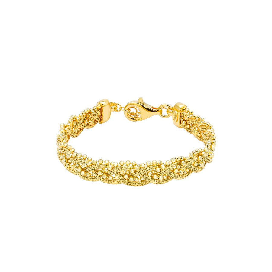 Sterling Silver Braided Bracelet
