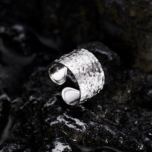 Sterling Silver Adjustable Personality Ring