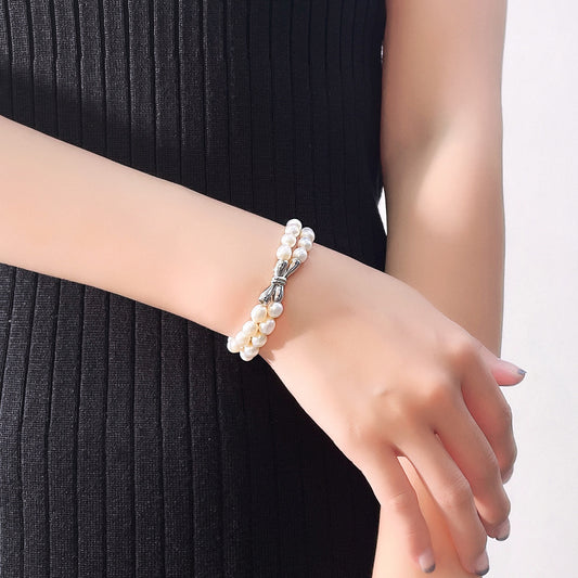 Natural Freshwater Pearl Adjustable Bracelet