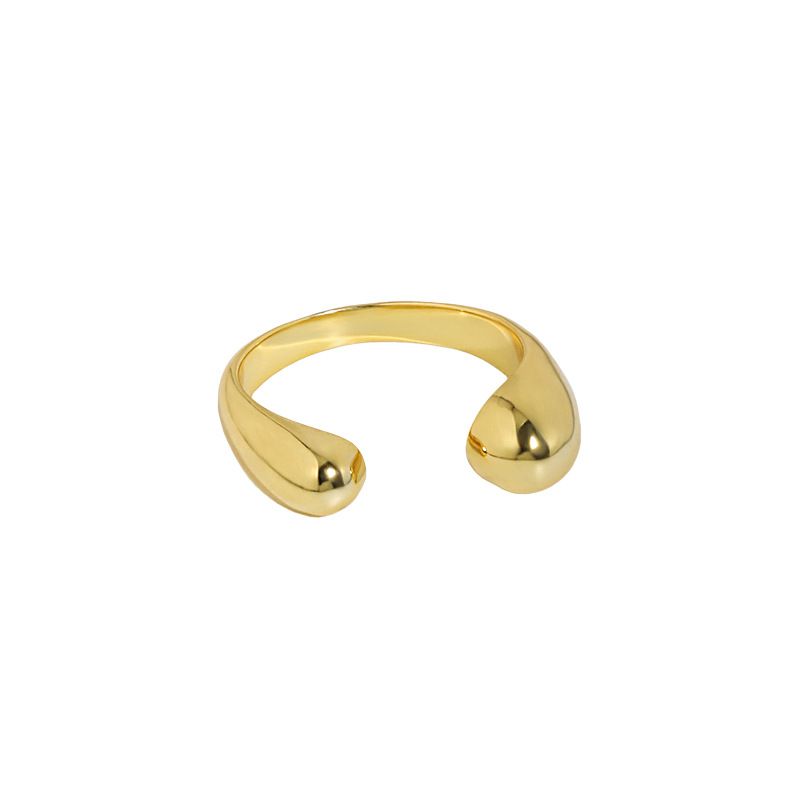 Waterdrop Adjustable Ring in 925 Sterling Silver