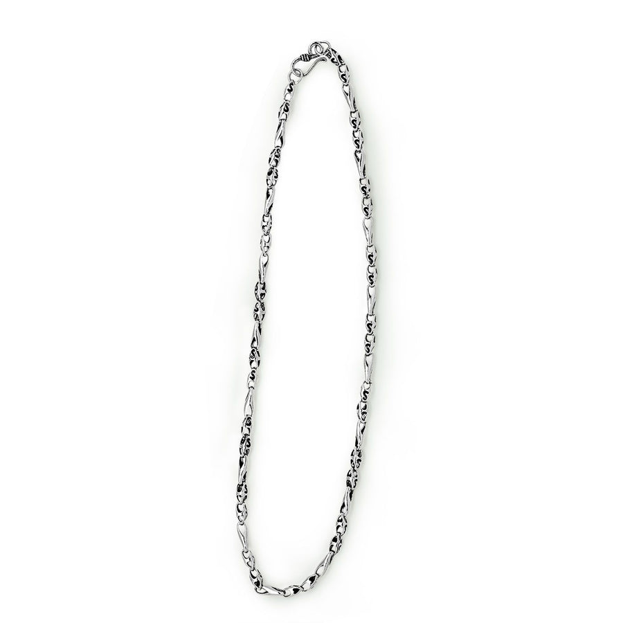 Vintage S Letter Thail 925 Sterling Silver Chain Necklace