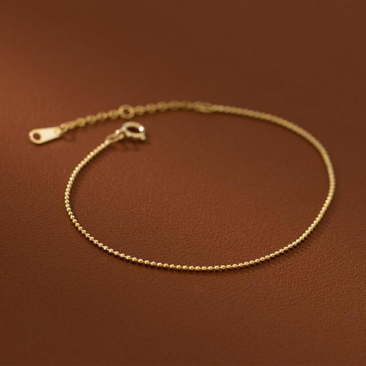 Gold Plated Tiny Beads Bracelet