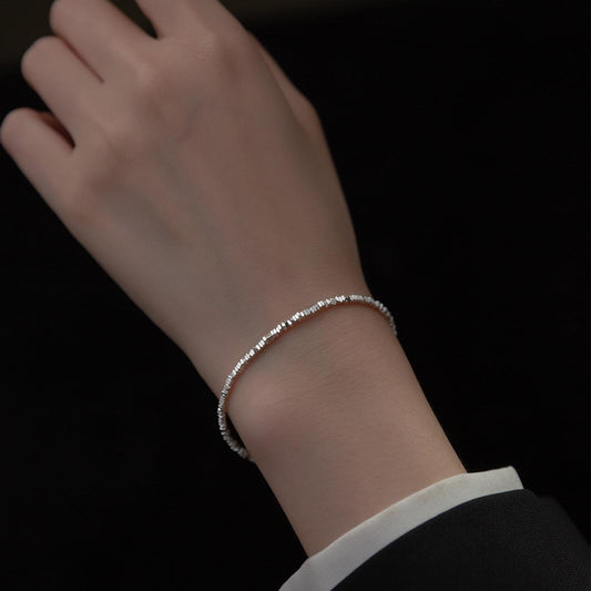 Geometry Fragments Sterling Silver Bracelet