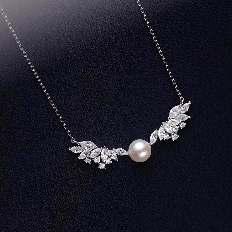 Sterling Silver Angel Wings Necklace
