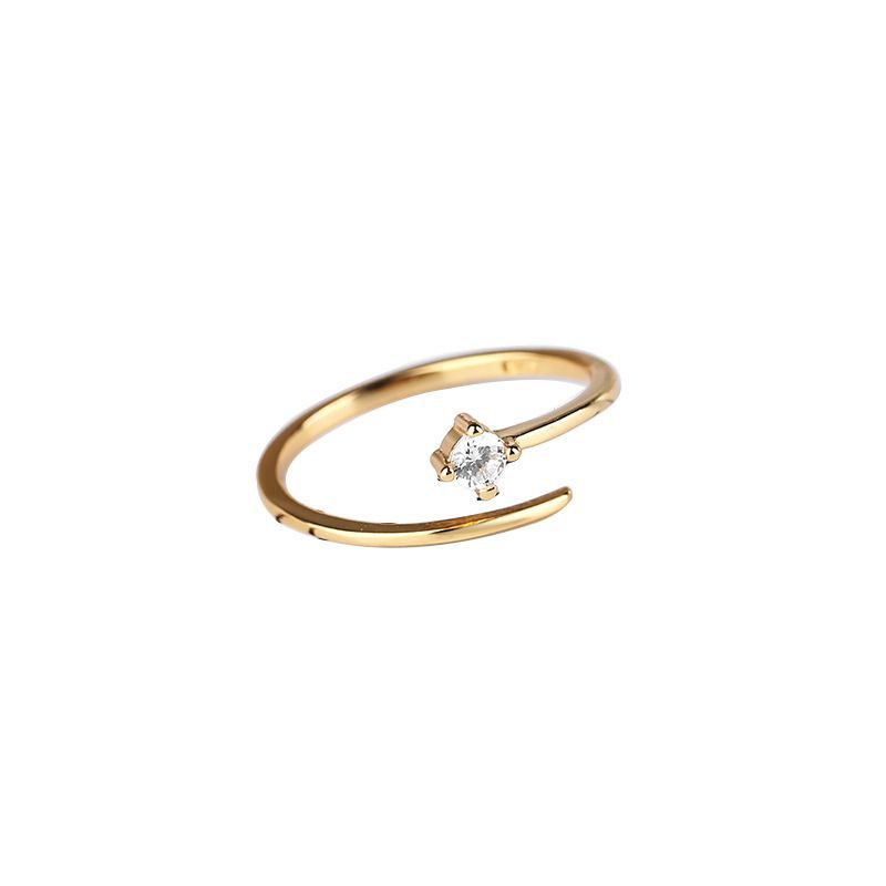 Modern Meteor Crystal Adjustable Ring