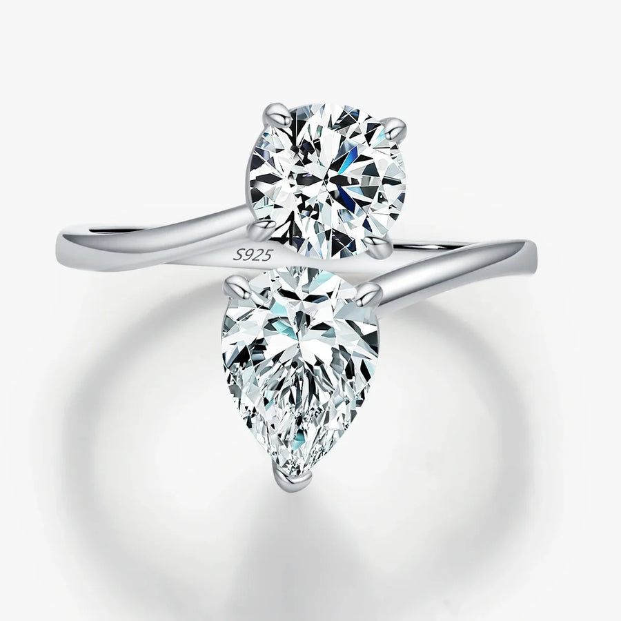Sterling Silver Clear Line Ring