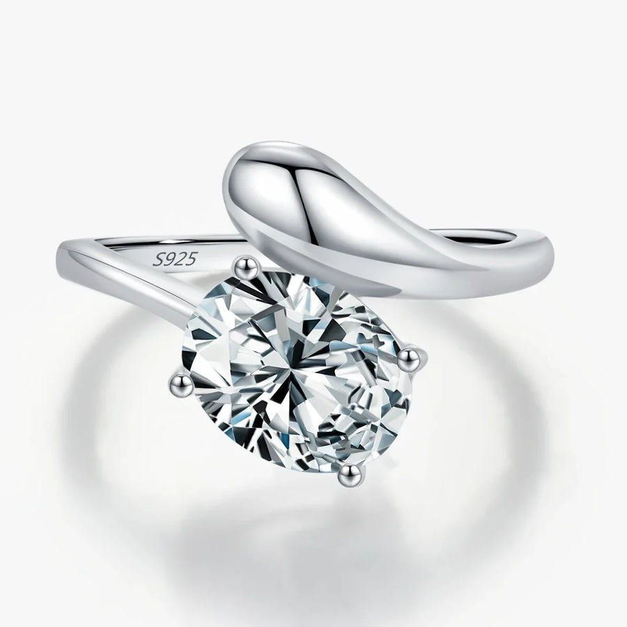 Sterling Silver Oval Ring