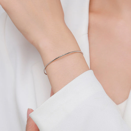 Sterling Silver Basic Chain Bracelet