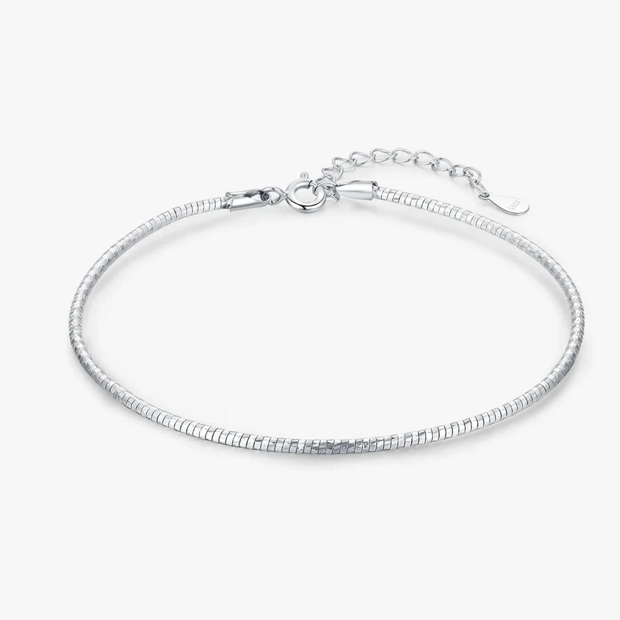Sterling Silver Basic Chain Bracelet