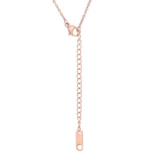 Beatrice Rose Gold Delicate Butterfly Necklace