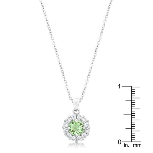 Bella Peridot Bridal Pendant