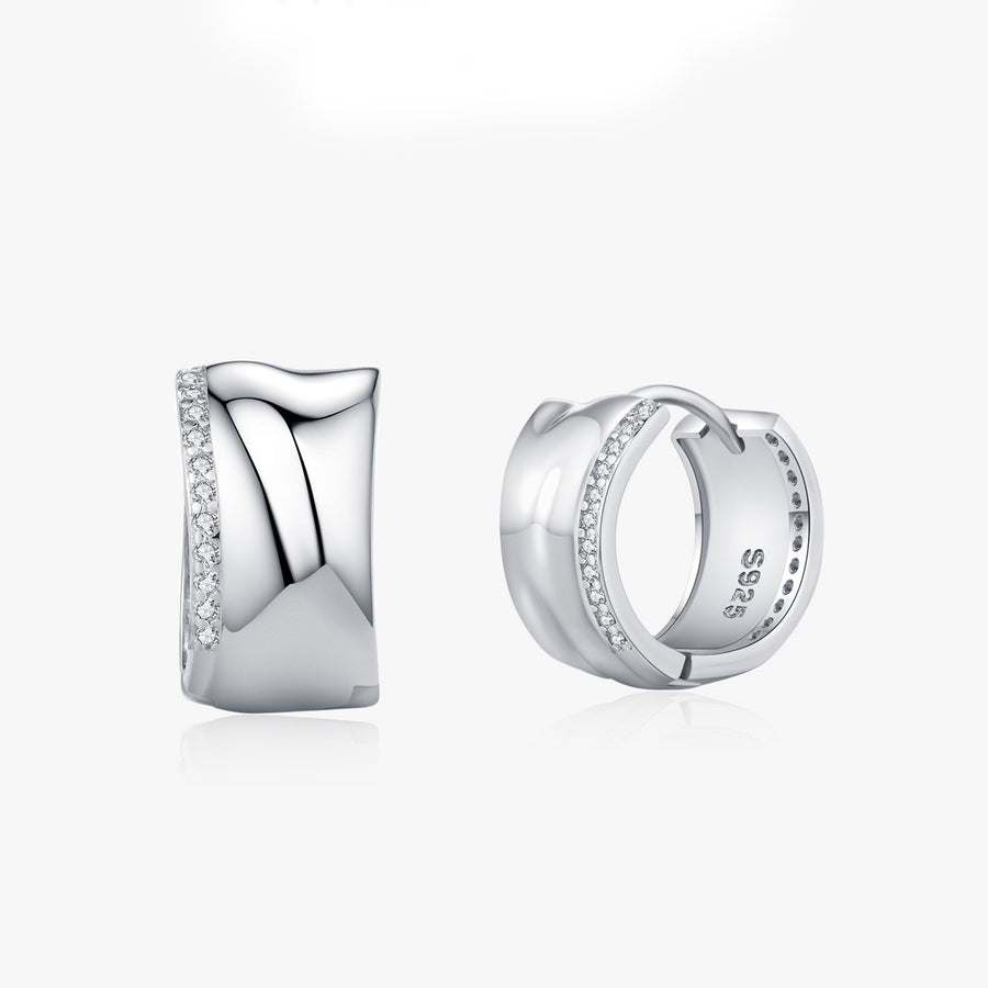 Sterling Silver Hoop Earrings