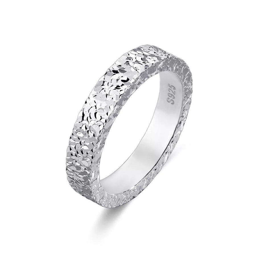 Sterling Silver Geometry Fragments Ring
