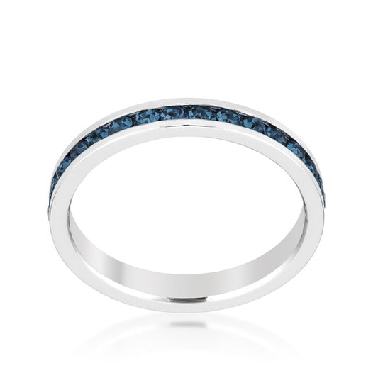 Montana Blue Stackable Eternity Ring