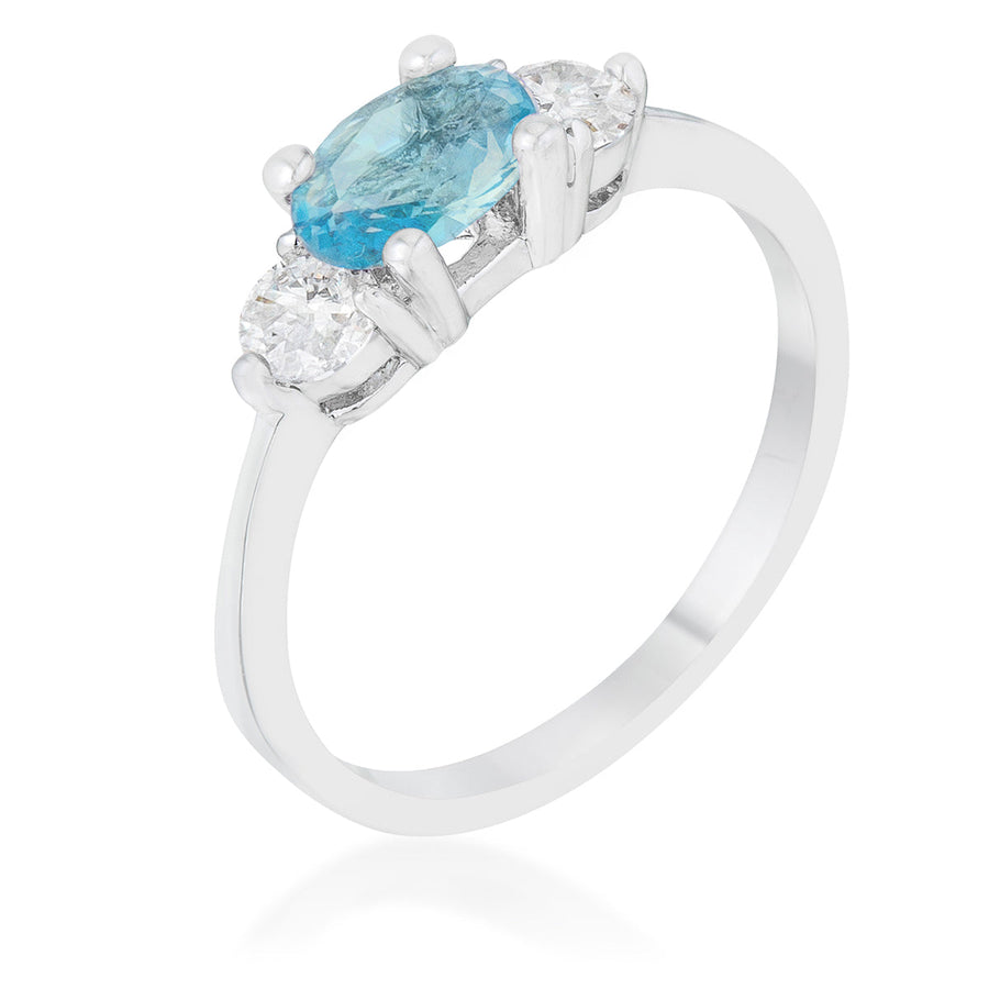 Miranna Blue Topaz Oval Ring