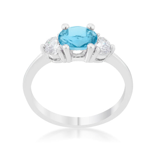 Miranna Blue Topaz Oval Ring
