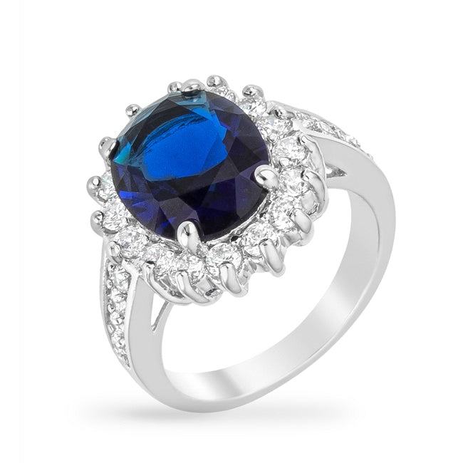 Cambridge Elegance Ring in Blue