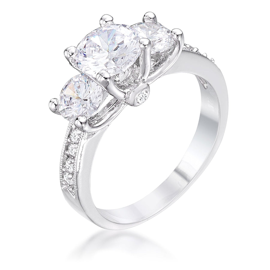 Elizabeth Cubic Zirconia Engagement Ring