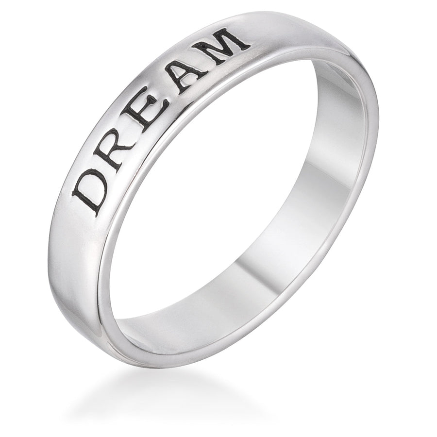 Dream Rhodium Eternity Band