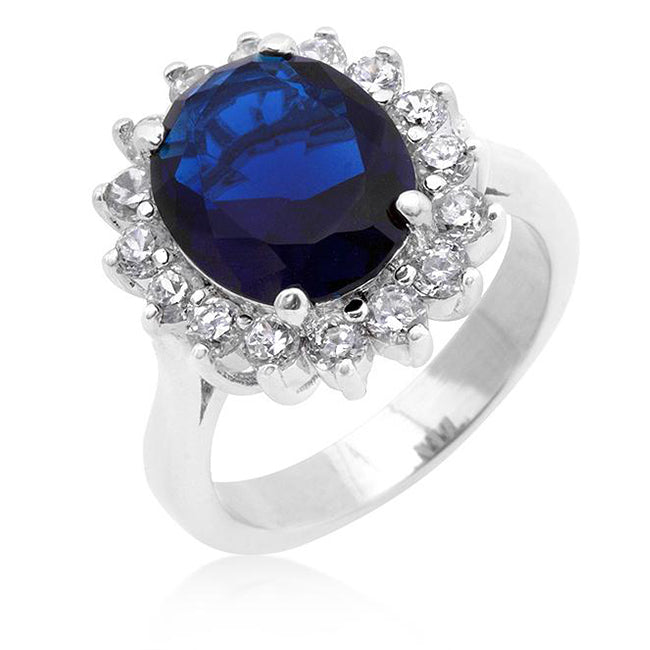 Royal Oval Cocktail Ring