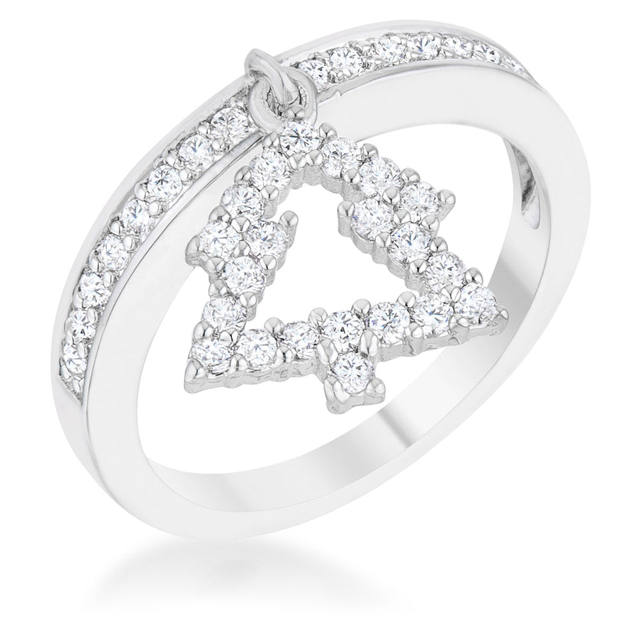 Christmas Tree Charm Eternity Band