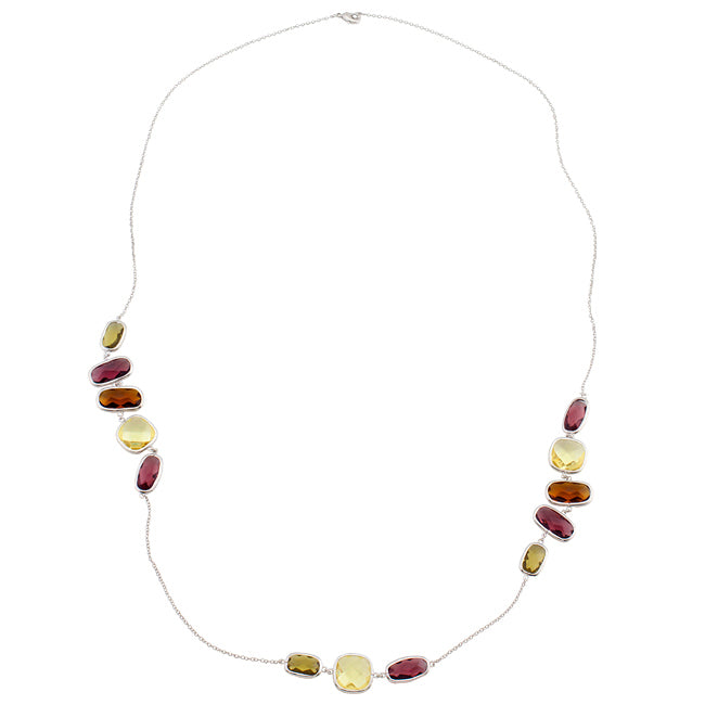 Fashionista Necklace in Champagne