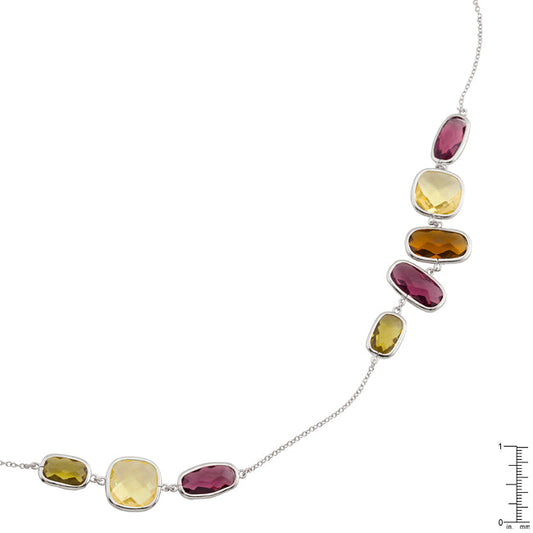 Fashionista Necklace in Champagne