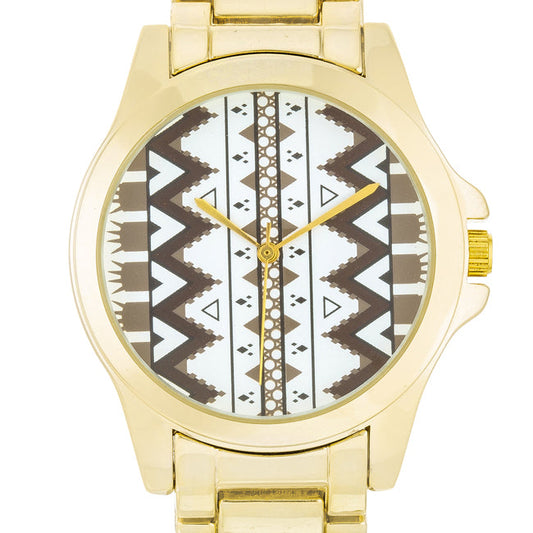 Gold Tone Fashion Watch