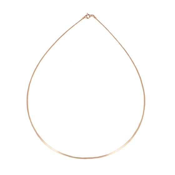 Rose Gold 925 Sterling Silver Collar Necklace