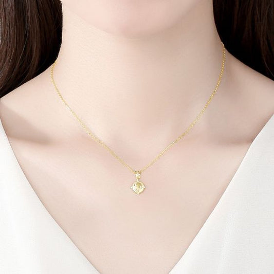 Cubic Zirconia Star Constellation Necklace in 925 Sterling Silver