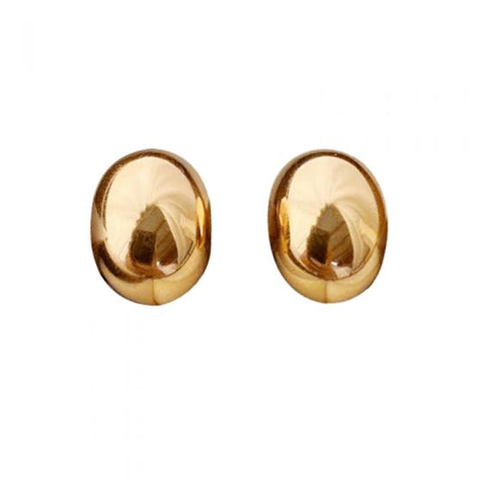 Bean Design 925 Sterling Silver Earrings