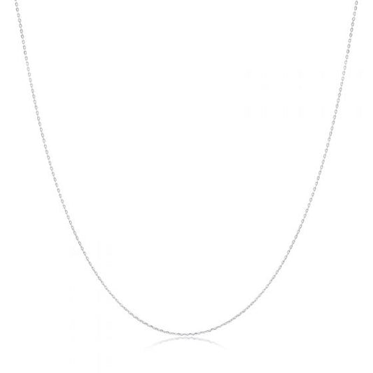 Anchor Chain Collar Necklace 925 Sterling Silver