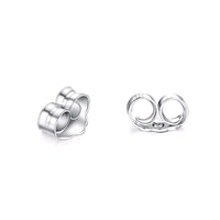 Sterling Silver Geometric Earrings with Shell Pearl