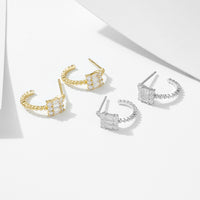 Sterling Silver Classic Hoop Earrings