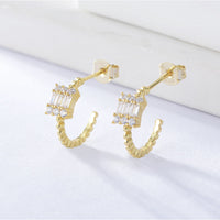 Sterling Silver Classic Hoop Earrings