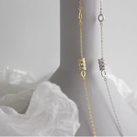Gold Plated Beaded Rope Chain Bracelet