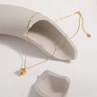 Rivet Mushroom 925 Sterling Silver Necklace