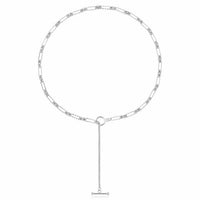 OT Knot Chain Necklace in 925 Sterling Silver
